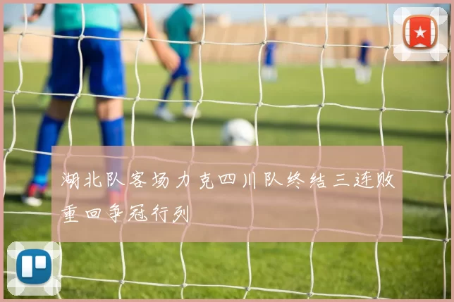 湖北队客场力克四川队终结三连败重回争冠行列